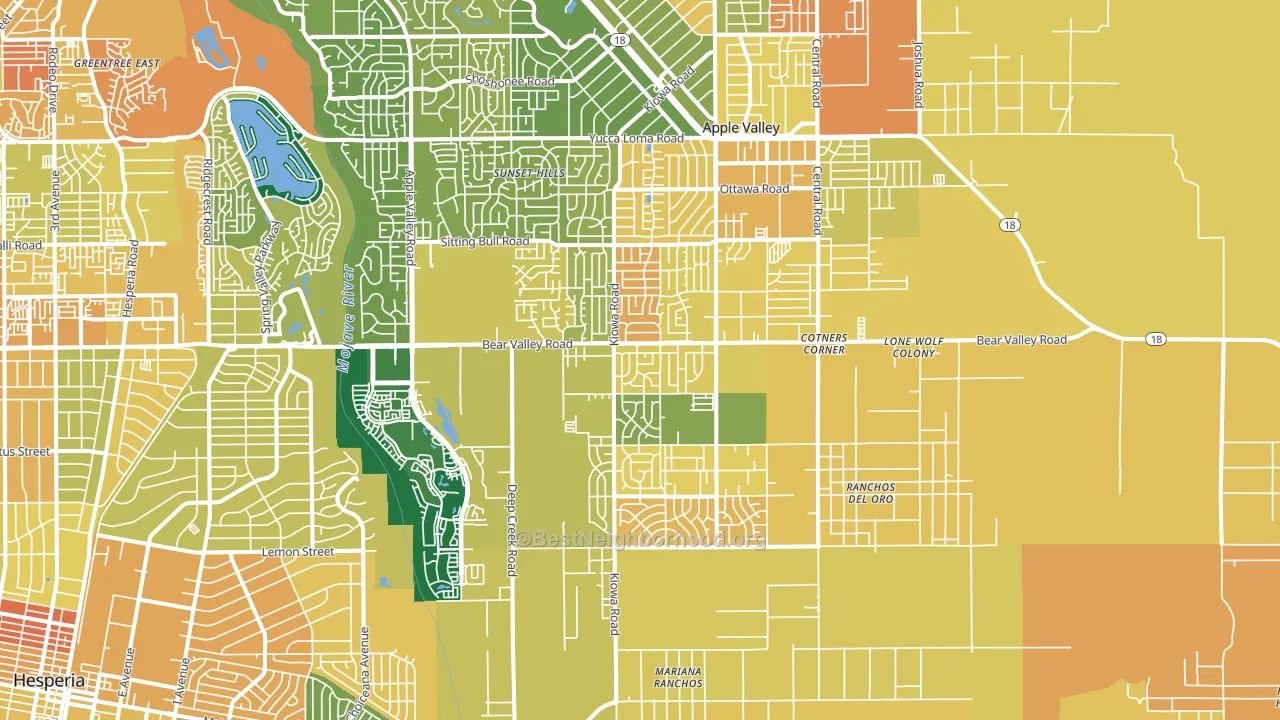 92308, CA block-group voter-turnout map
