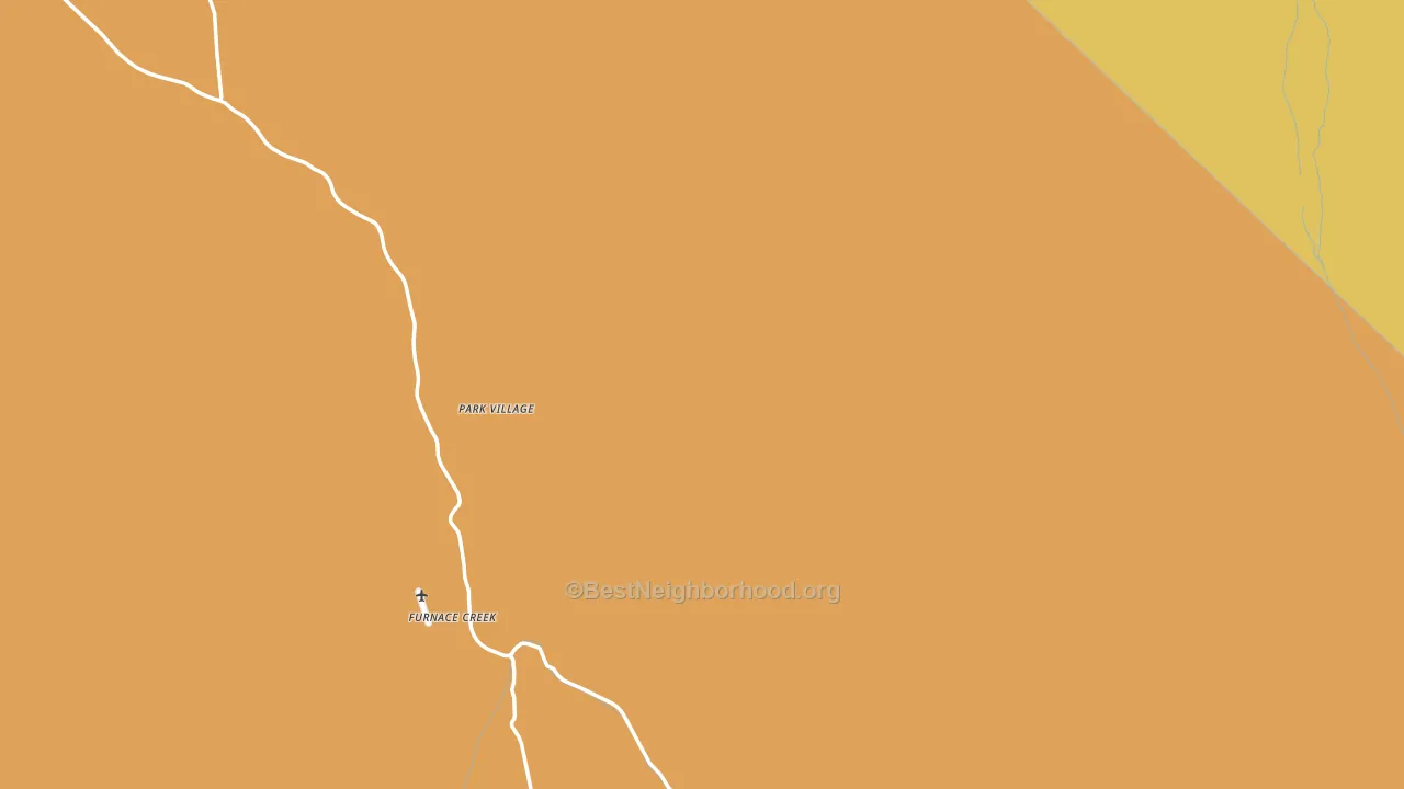 92328, CA block-group voter-turnout map