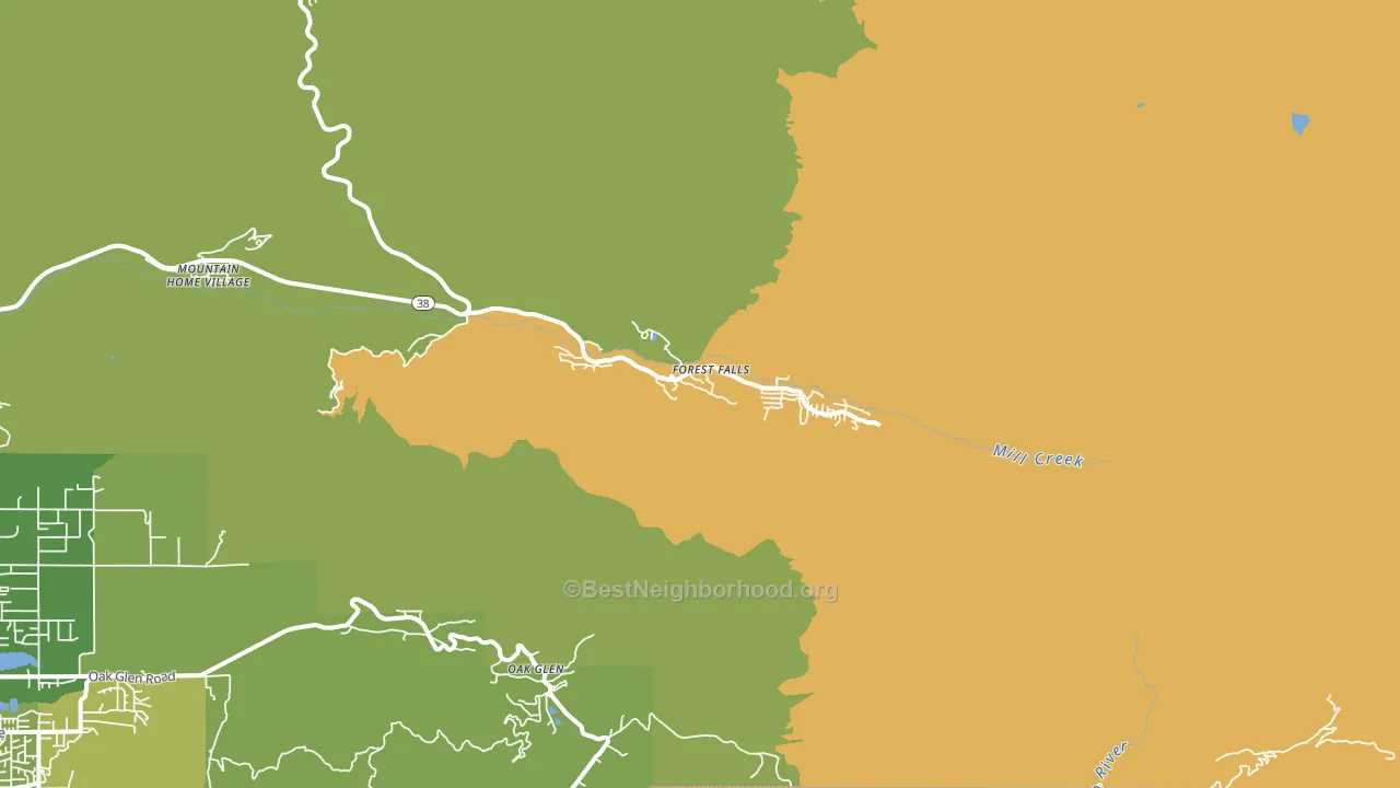 92339, CA block-group voter-turnout map