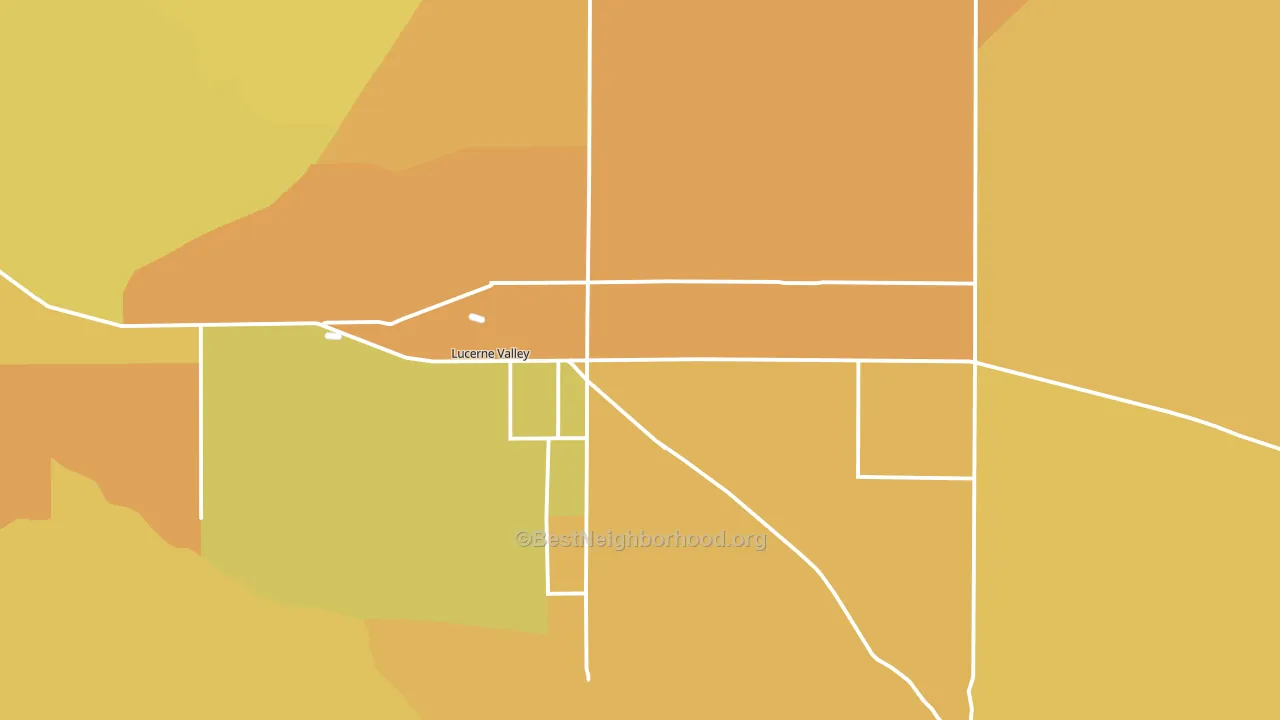 92356, CA block-group voter-turnout map