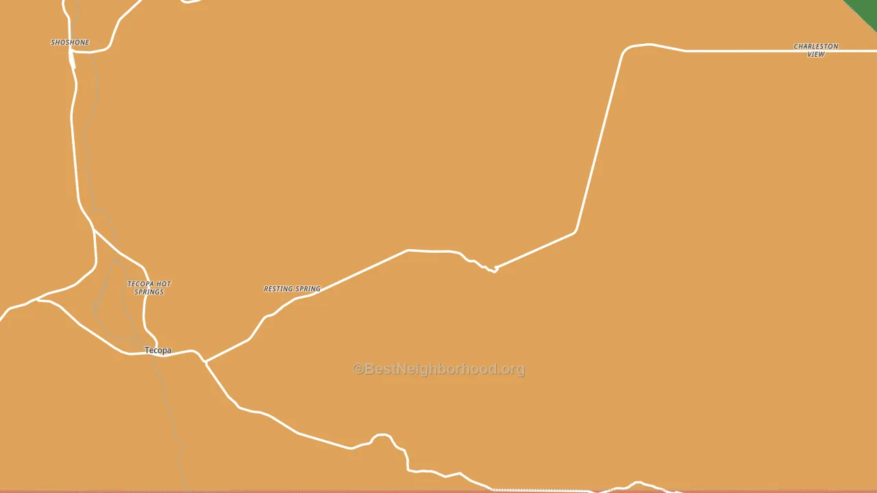 92389, CA block-group voter-turnout map