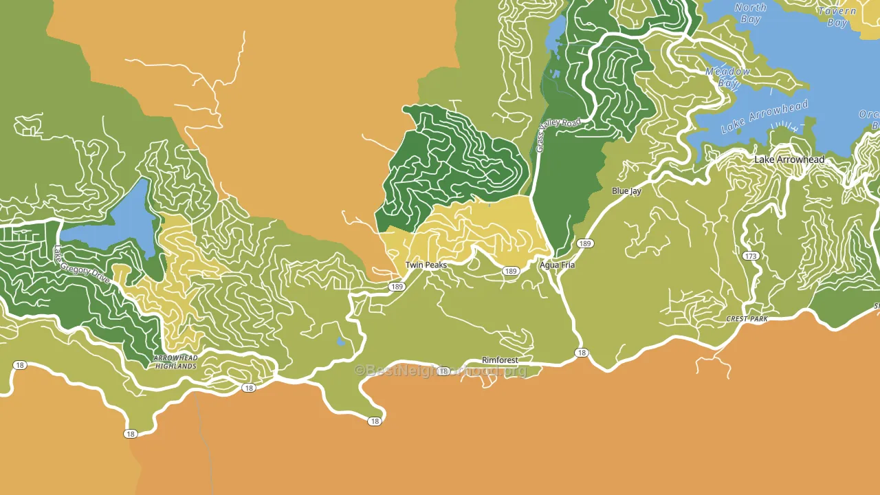 92391, CA block-group voter-turnout map