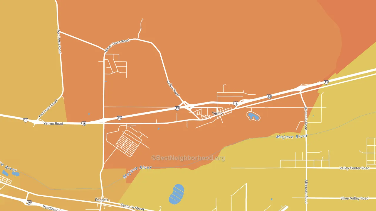 92398, CA block-group voter-turnout map