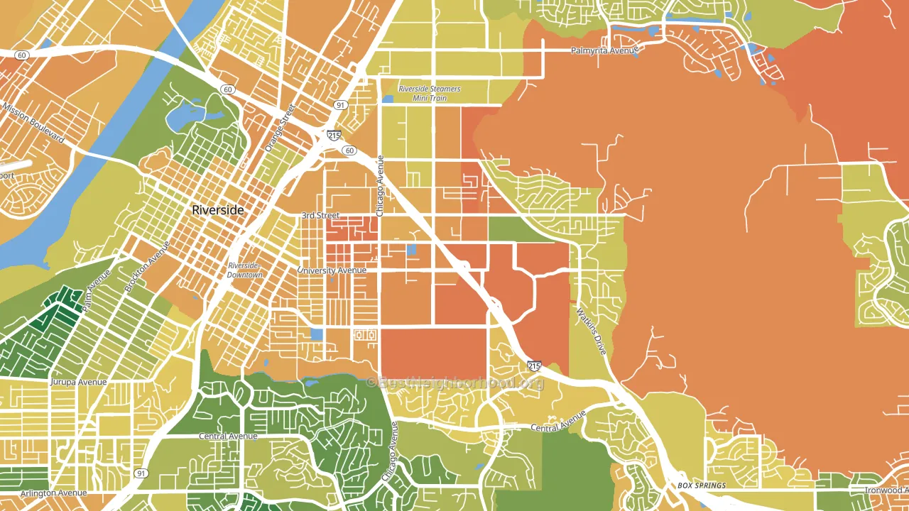 92507, CA block-group voter-turnout map