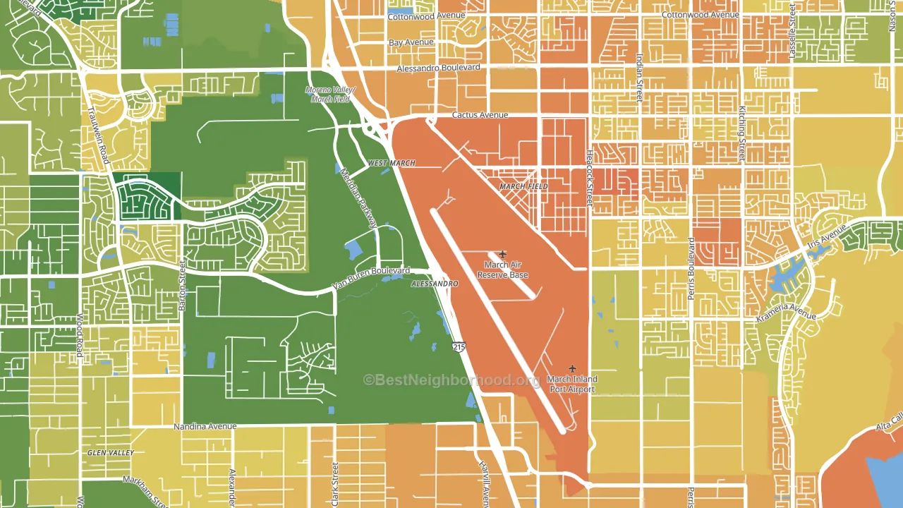 92518, CA block-group voter-turnout map