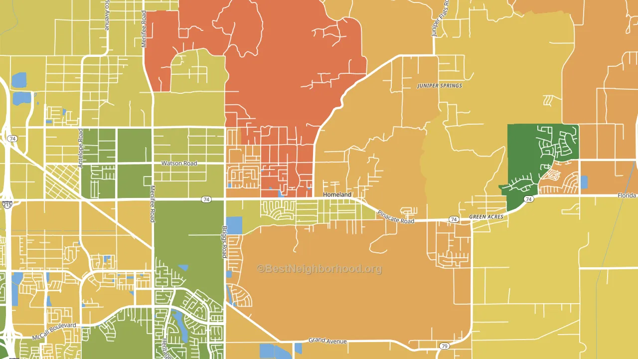 92548, CA block-group voter-turnout map
