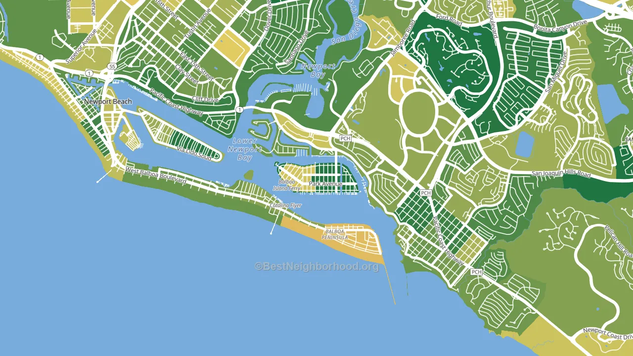 92662, CA block-group voter-turnout map