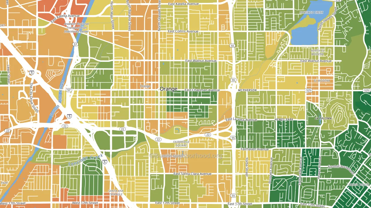 92866, CA block-group voter-turnout map