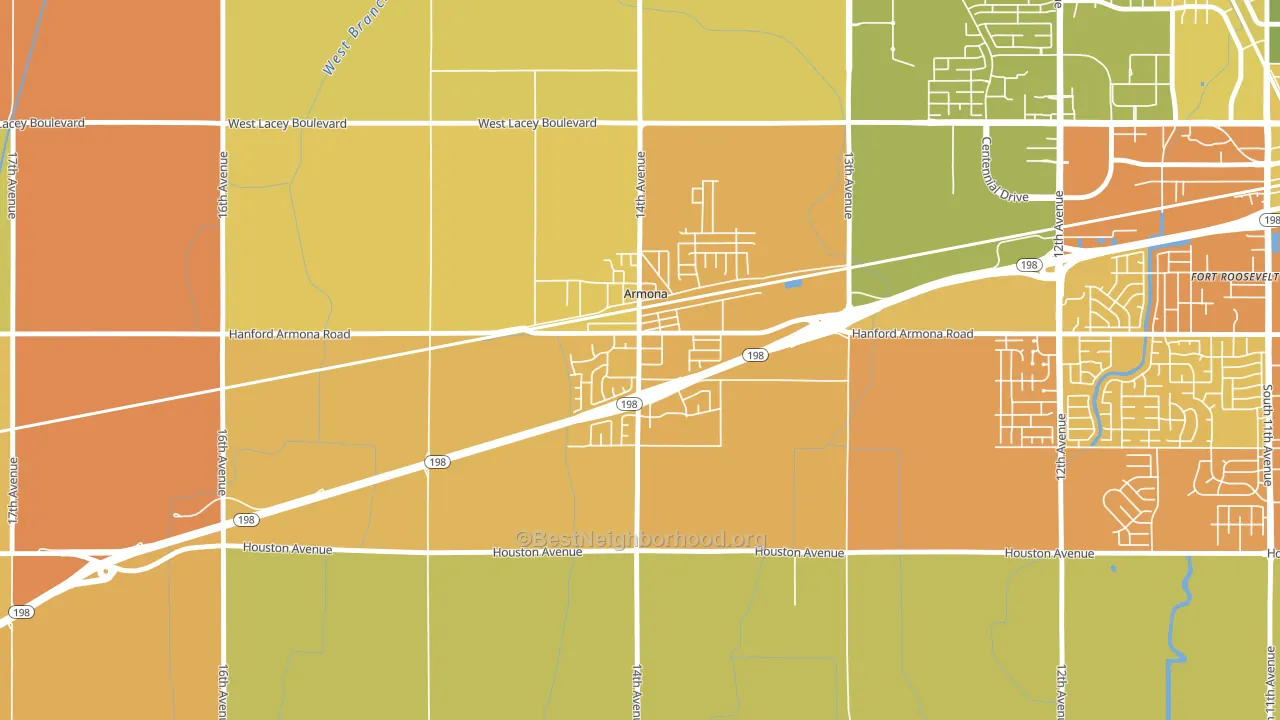93202, CA block-group voter-turnout map