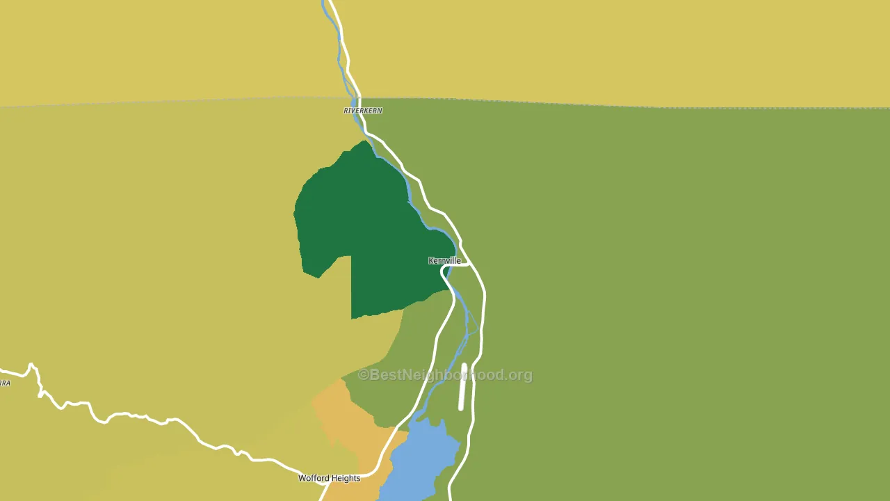93238, CA block-group voter-turnout map