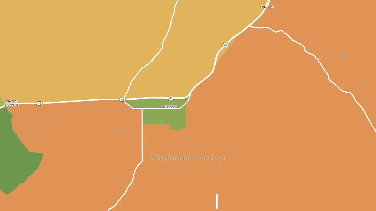 93461, CA block-group voter-turnout map