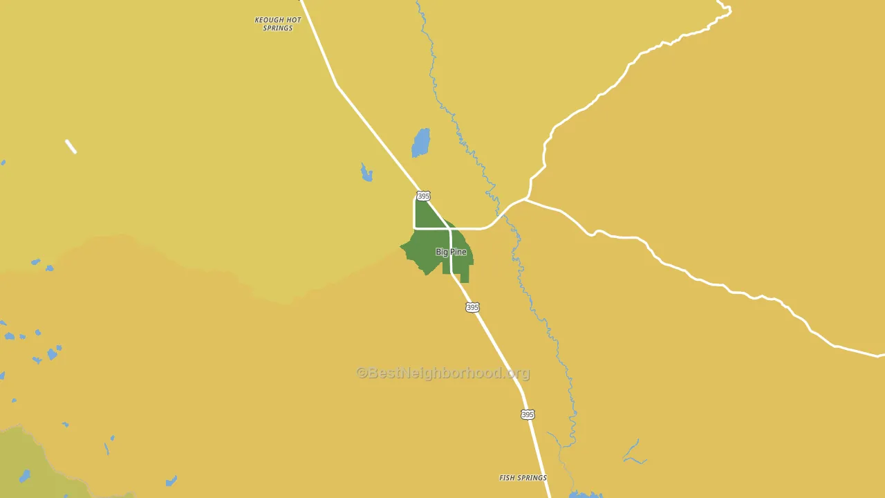 93513, CA block-group voter-turnout map