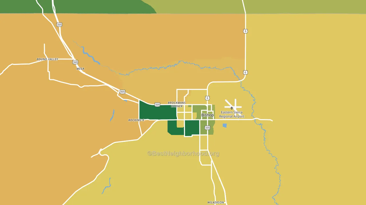 93514, CA block-group voter-turnout map