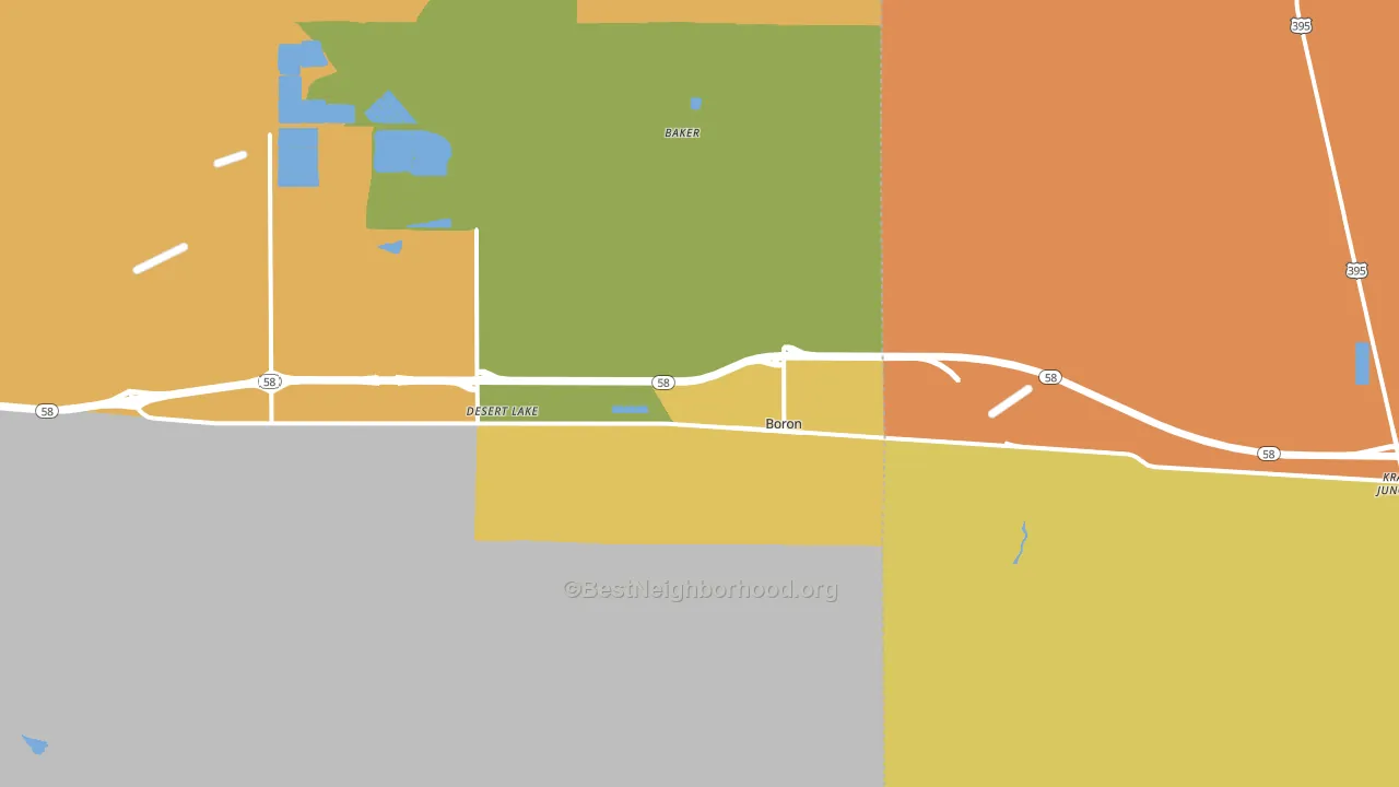 93516, CA block-group voter-turnout map