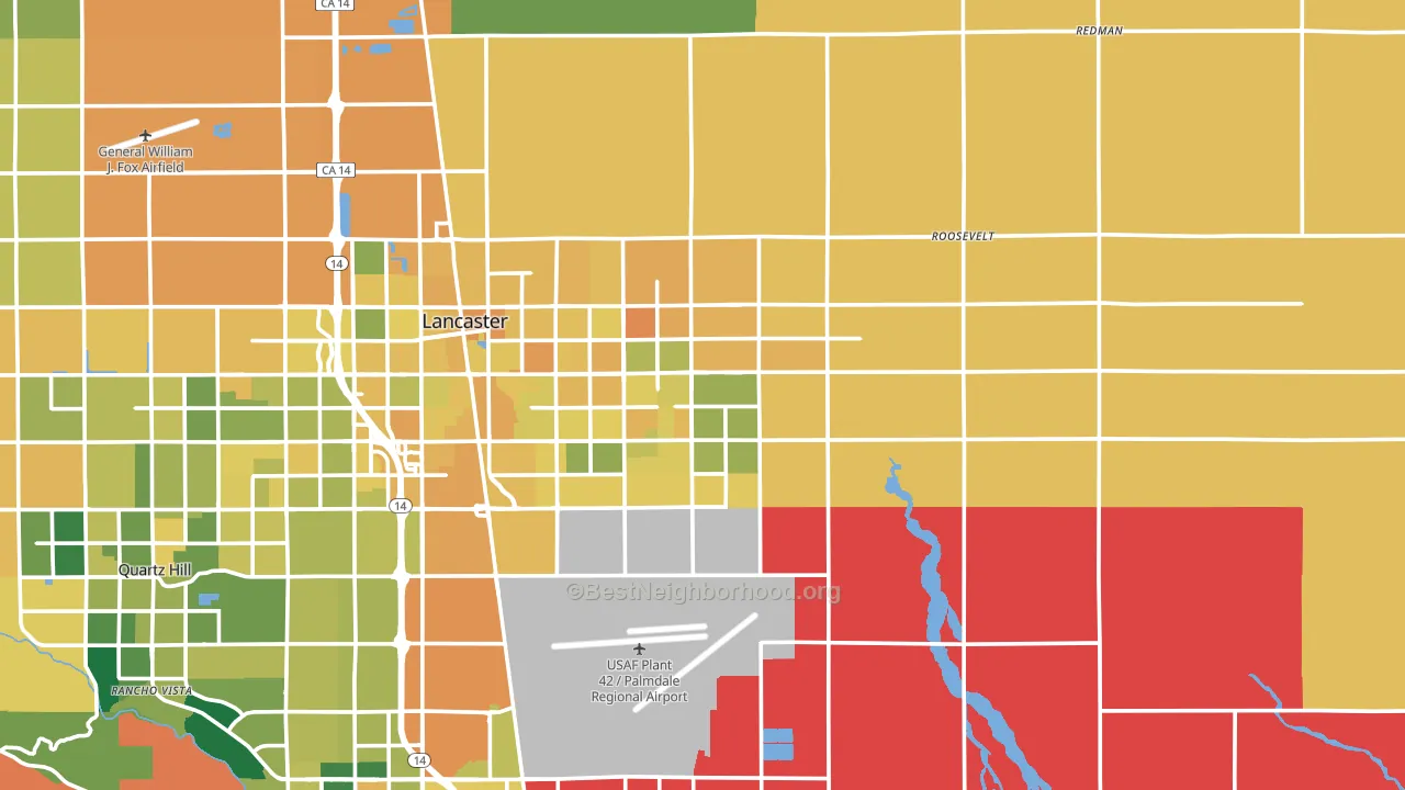 93535, CA block-group voter-turnout map