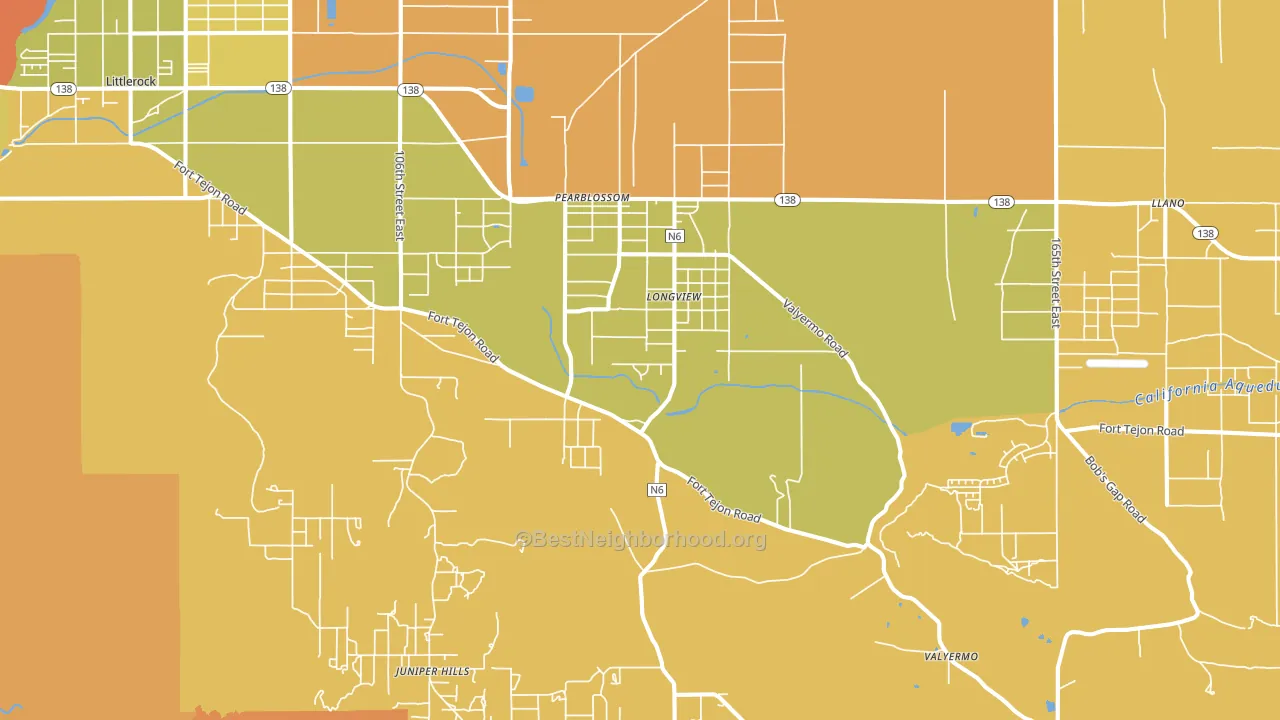 93553, CA block-group voter-turnout map