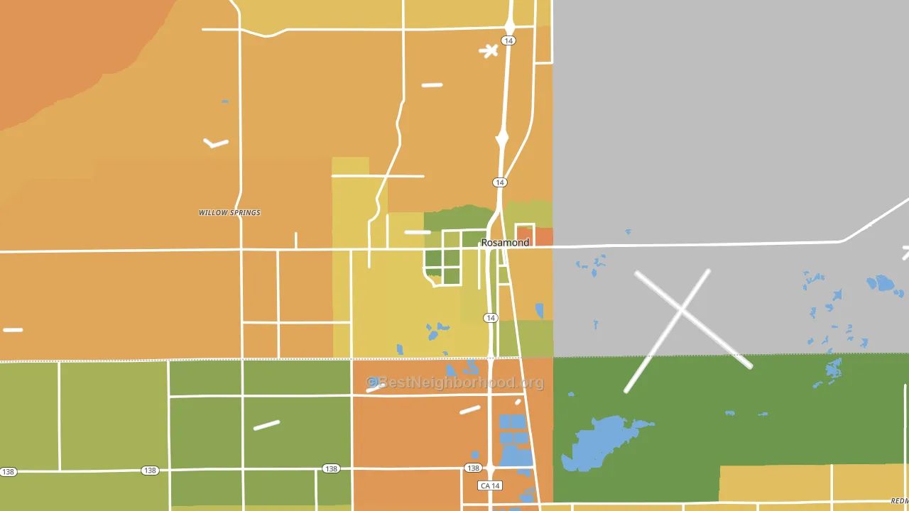 93560, CA block-group voter-turnout map
