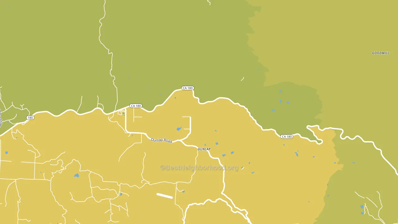 93621, CA block-group voter-turnout map