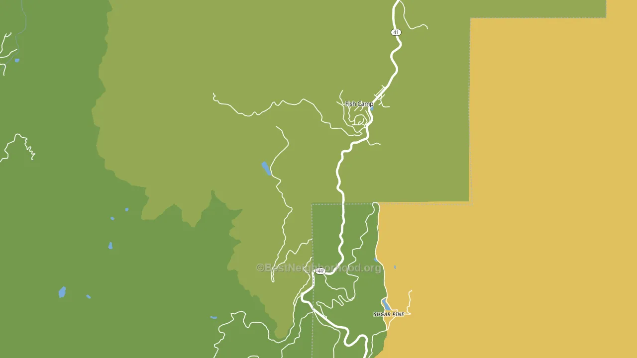 93623, CA block-group voter-turnout map