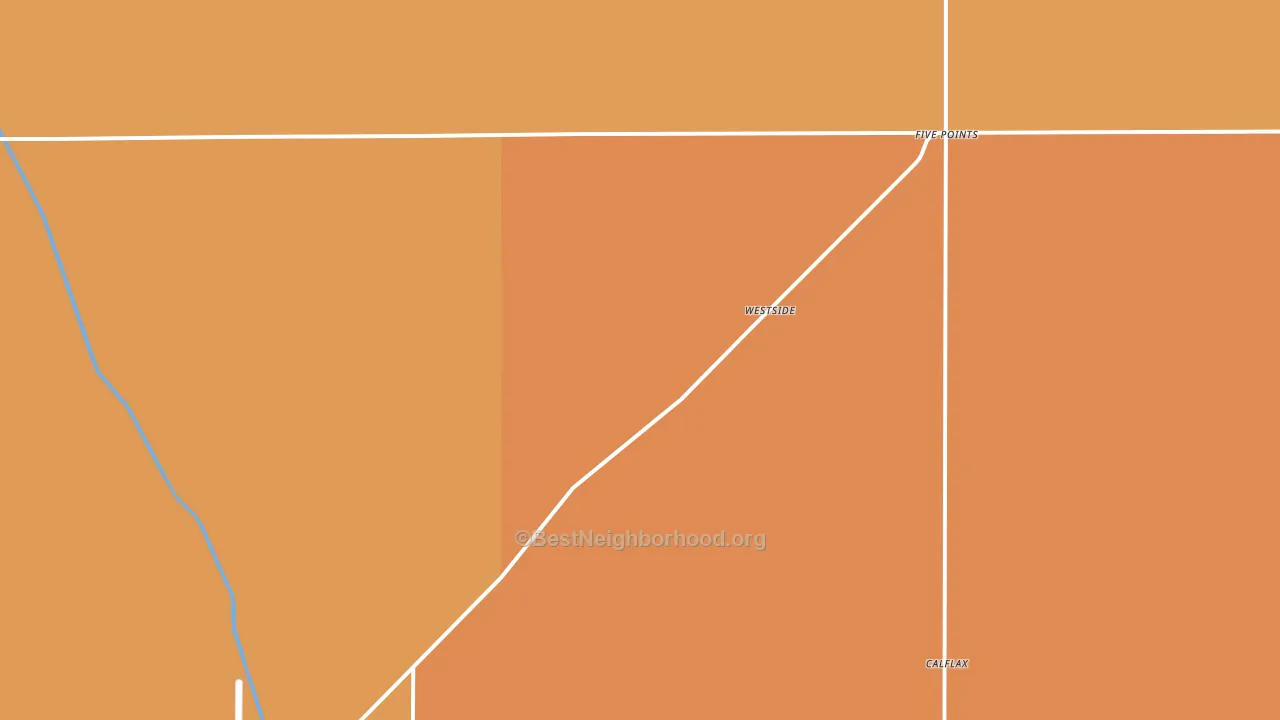 93624, CA block-group voter-turnout map