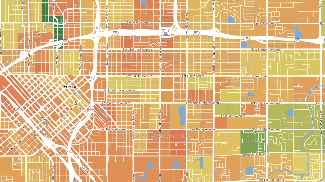 93702, CA block-group voter-turnout map