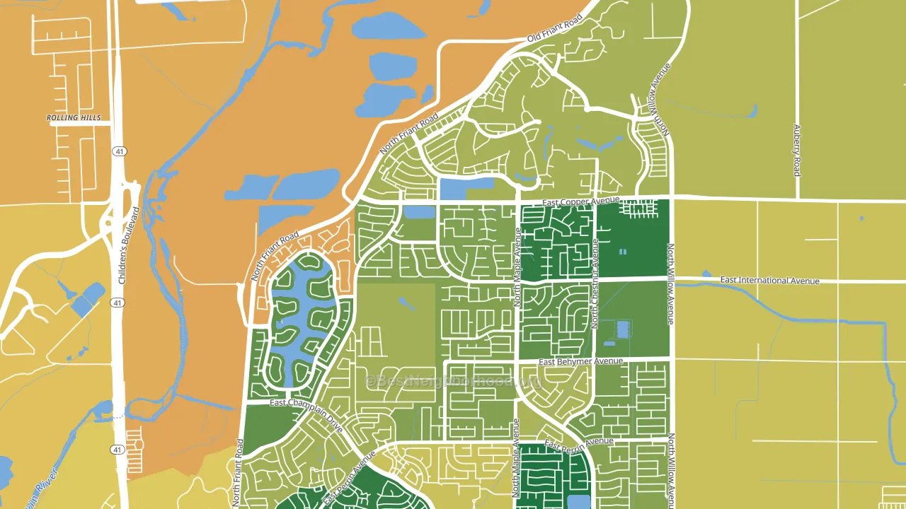 93730, CA block-group voter-turnout map