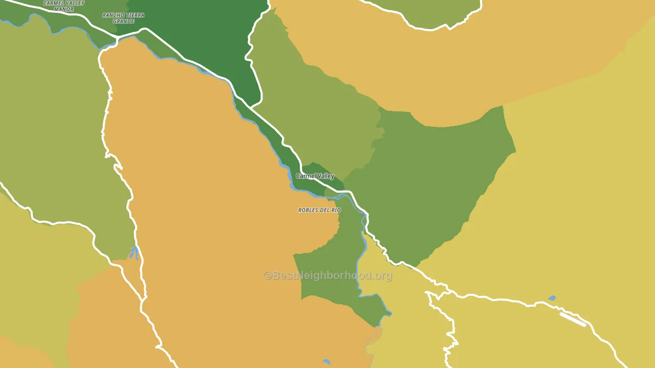 93924, CA block-group voter-turnout map