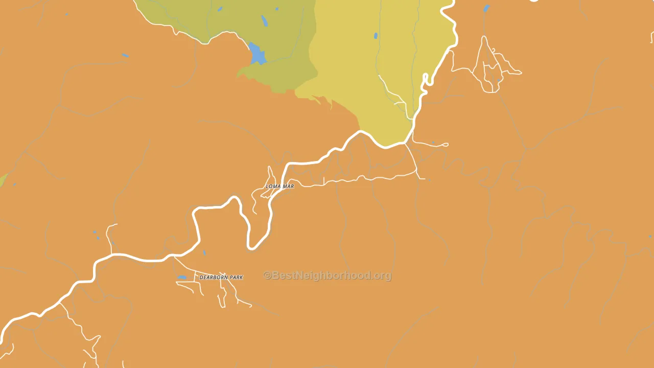 94021, CA block-group voter-turnout map