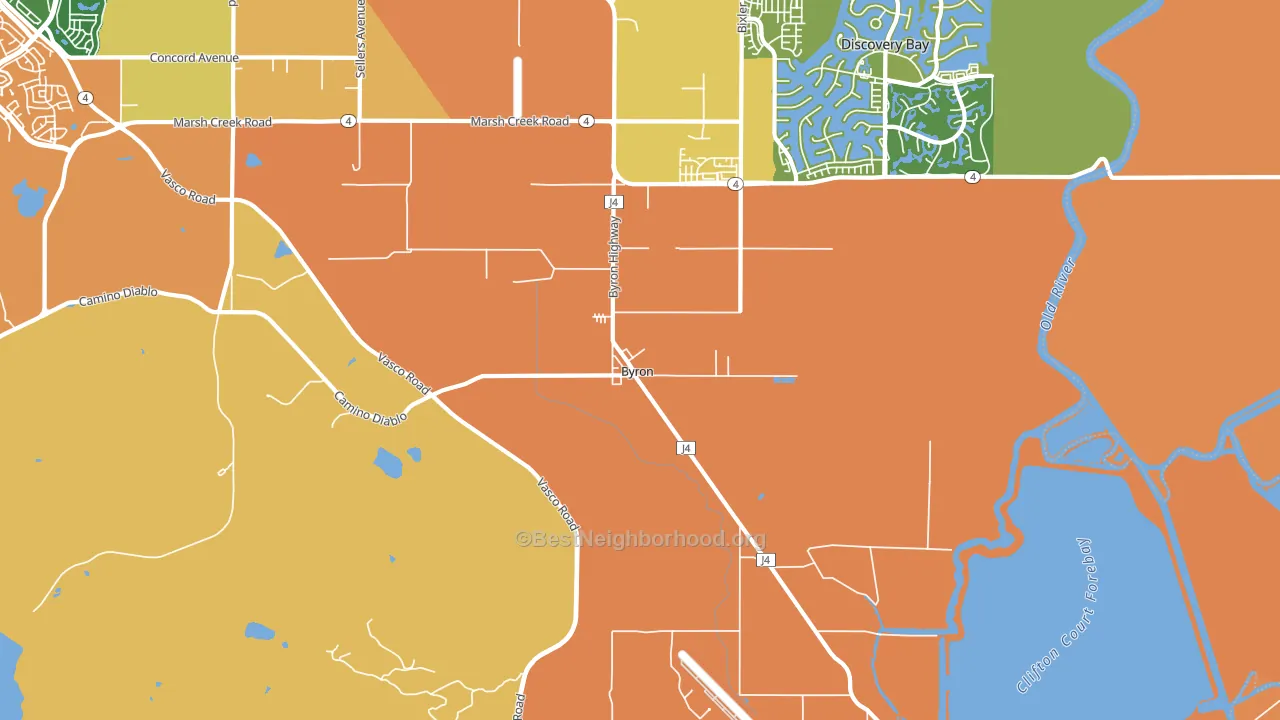 94514, CA block-group voter-turnout map
