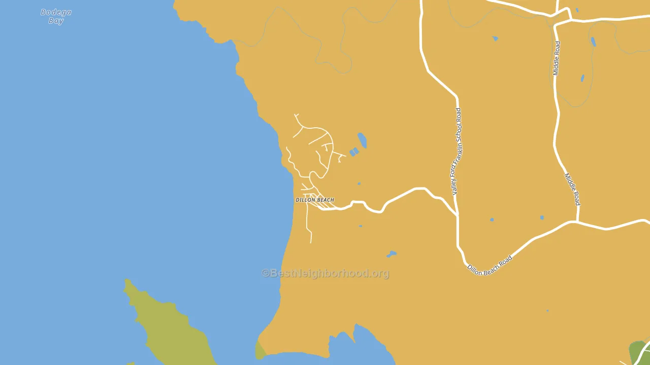 94929, CA block-group voter-turnout map