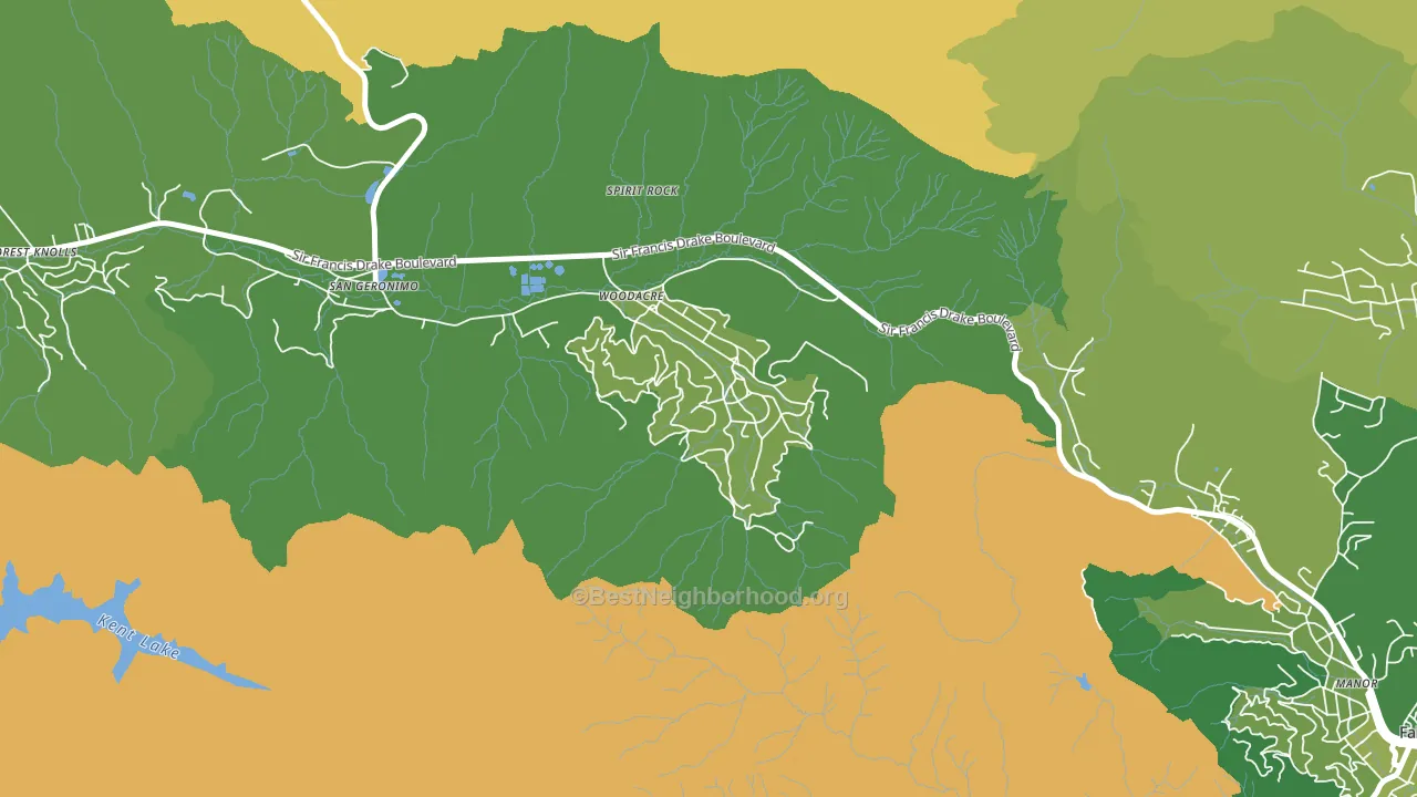 94973, CA block-group voter-turnout map