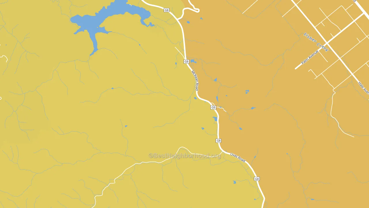 95141, CA block-group voter-turnout map