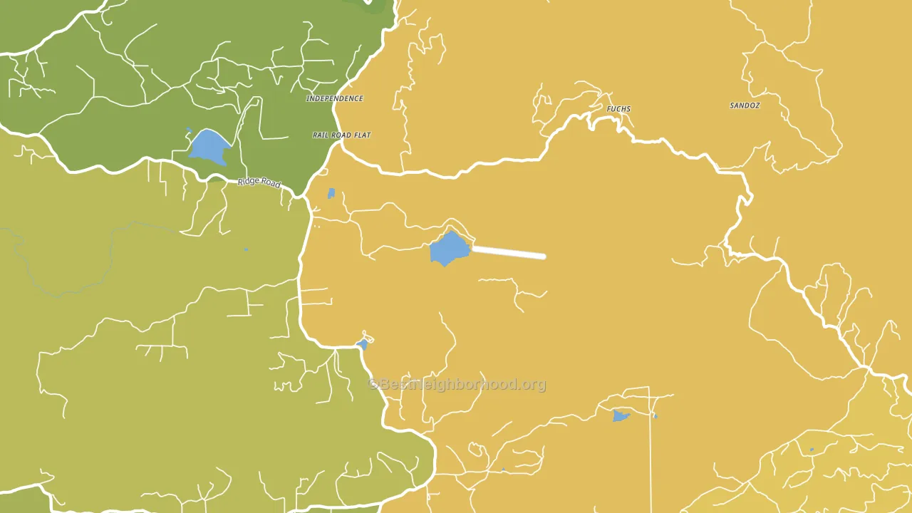 95248, CA block-group voter-turnout map