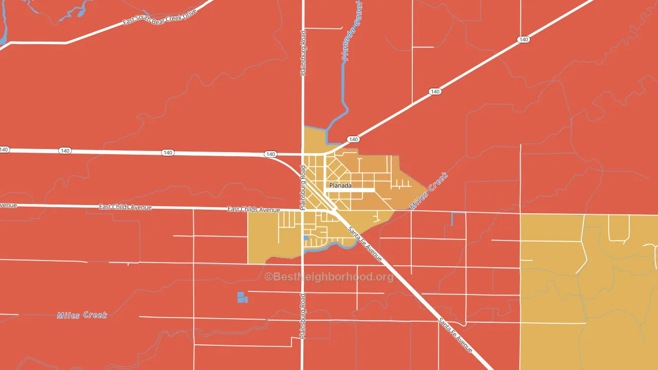 95365, CA block-group voter-turnout map