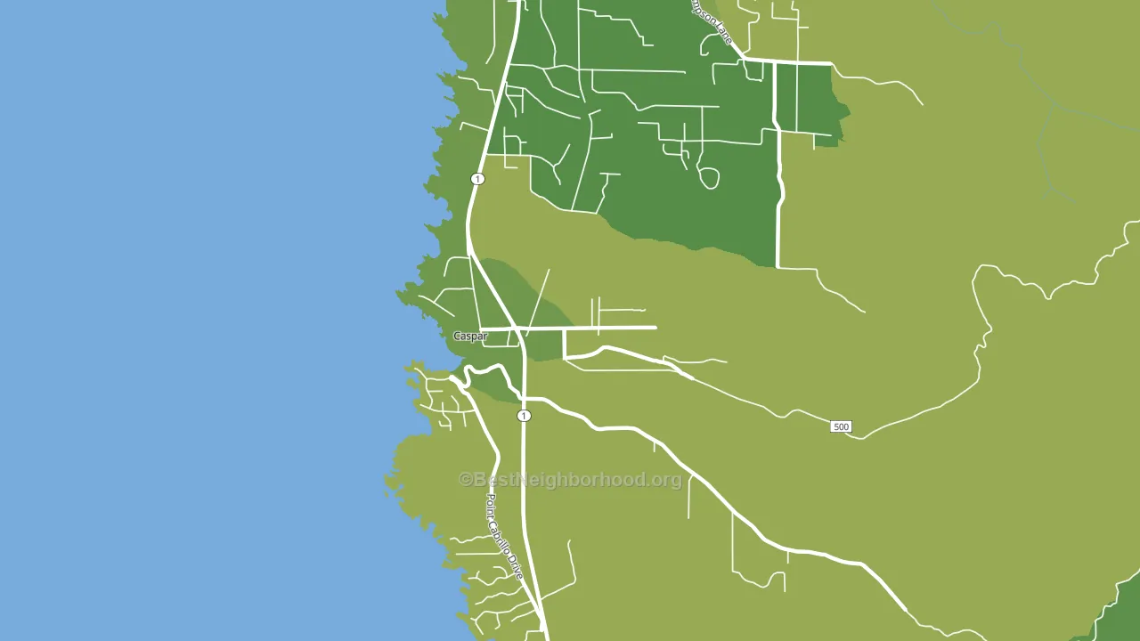 95420, CA block-group voter-turnout map