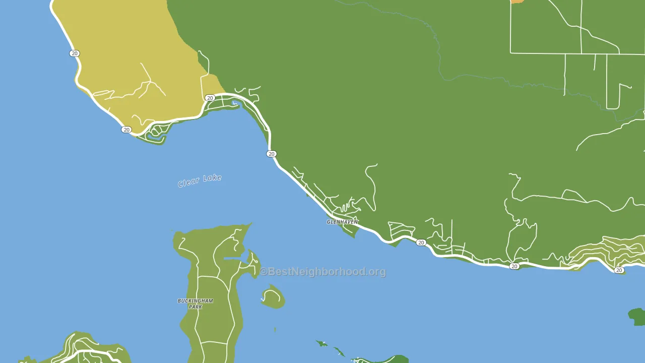 95443, CA block-group voter-turnout map