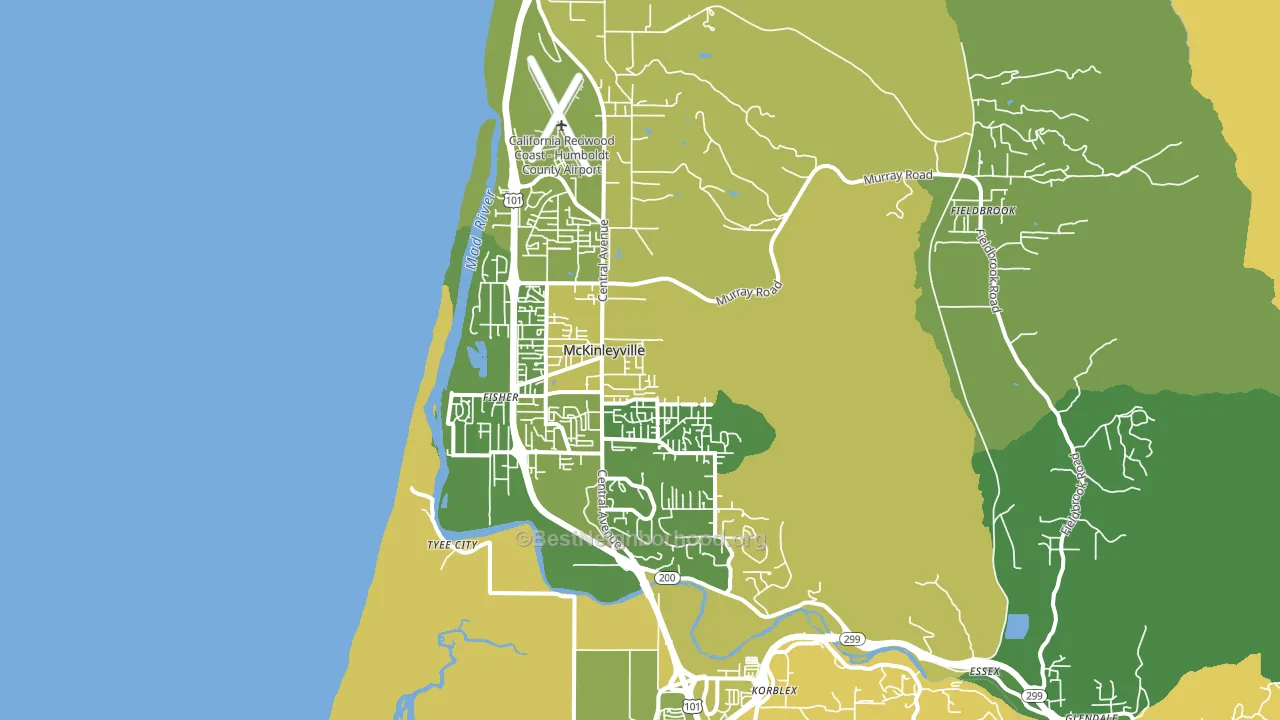 95519, CA block-group voter-turnout map