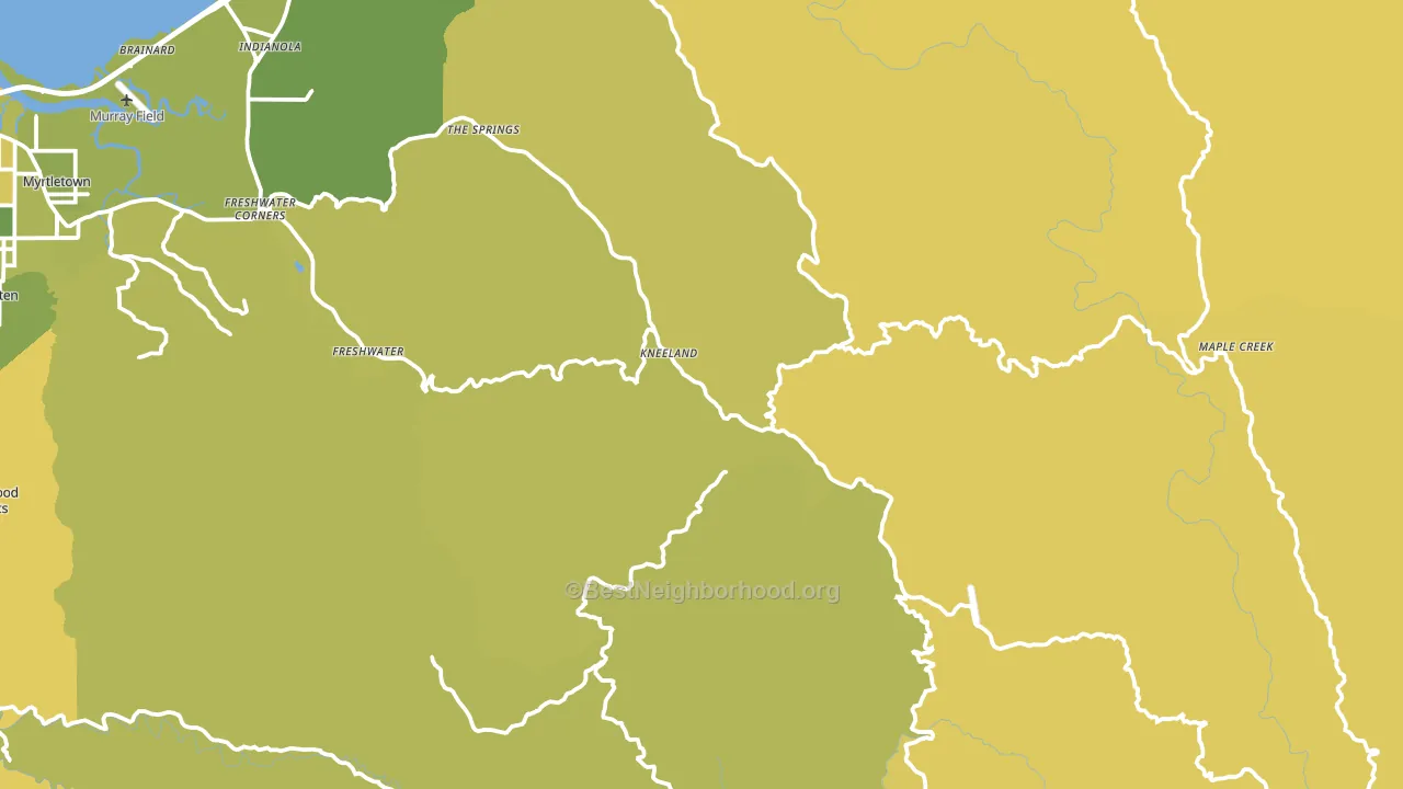 95549, CA block-group voter-turnout map