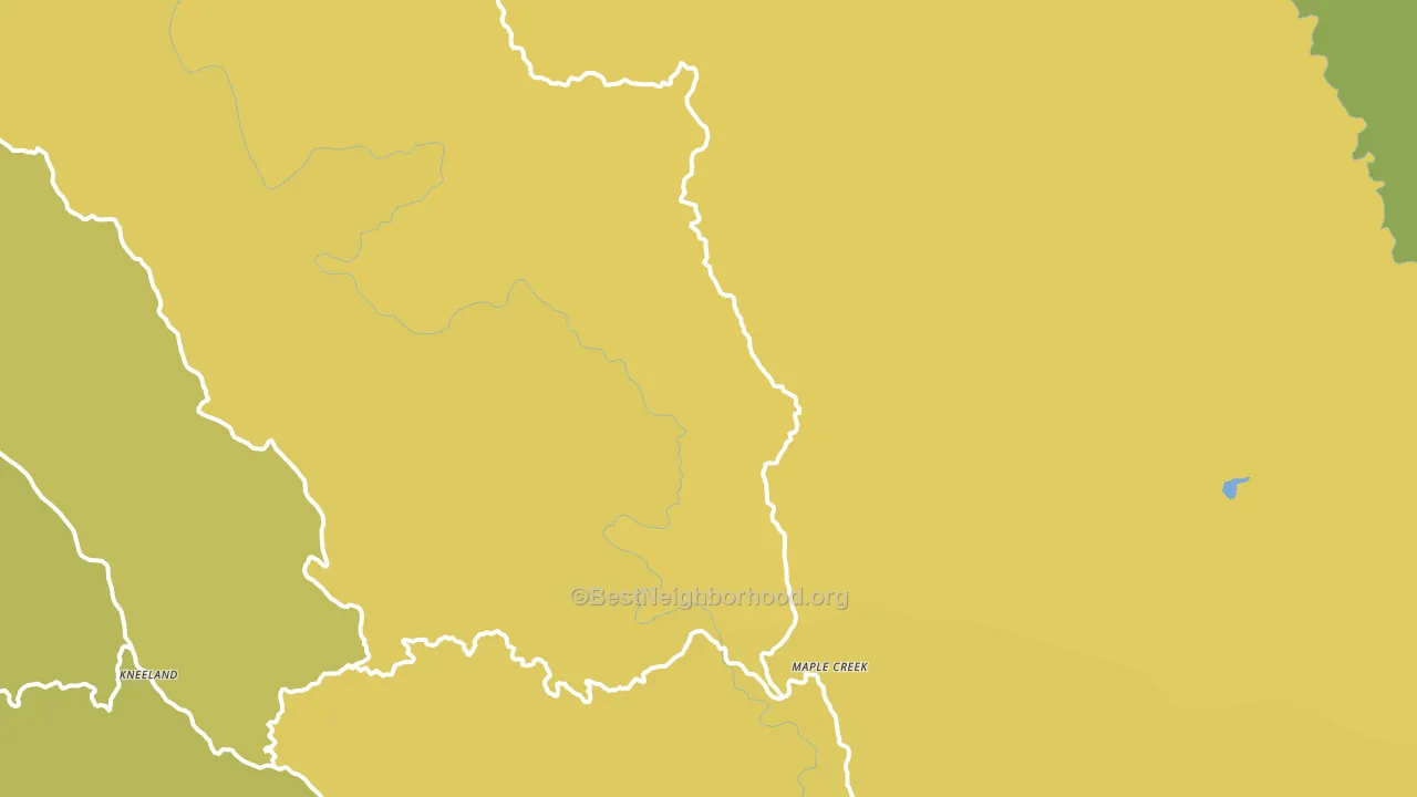 95550, CA block-group voter-turnout map