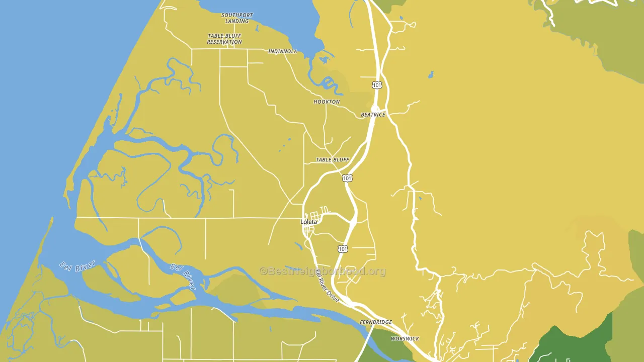 95551, CA block-group voter-turnout map