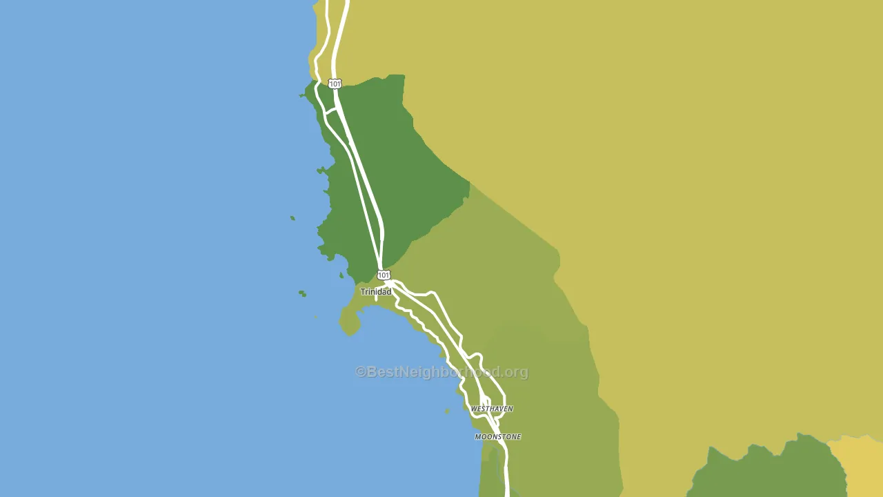 95570, CA block-group voter-turnout map