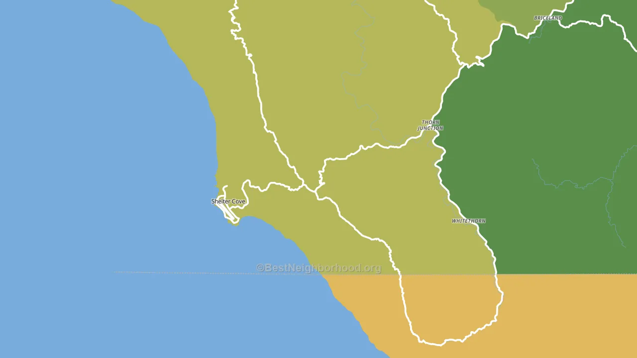 95589, CA block-group voter-turnout map