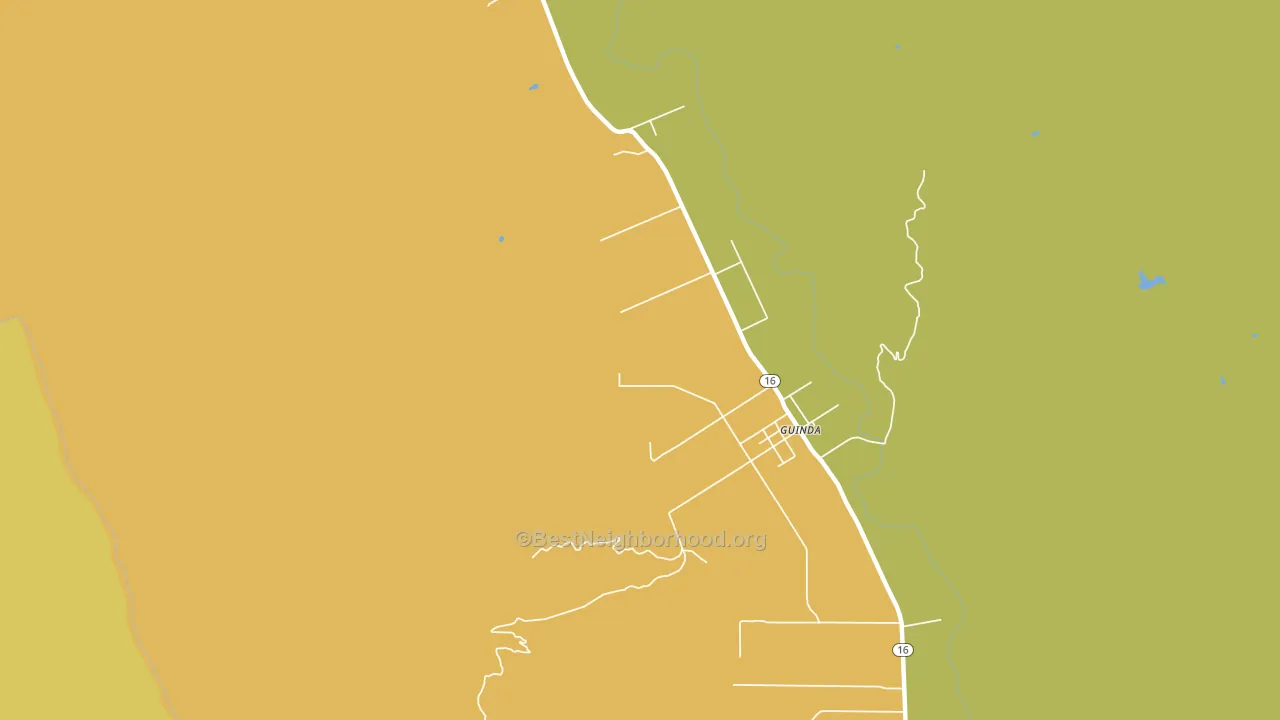 95637, CA block-group voter-turnout map