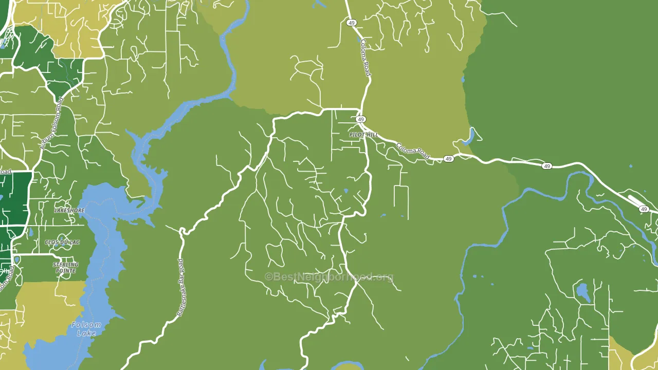 95664, CA block-group voter-turnout map