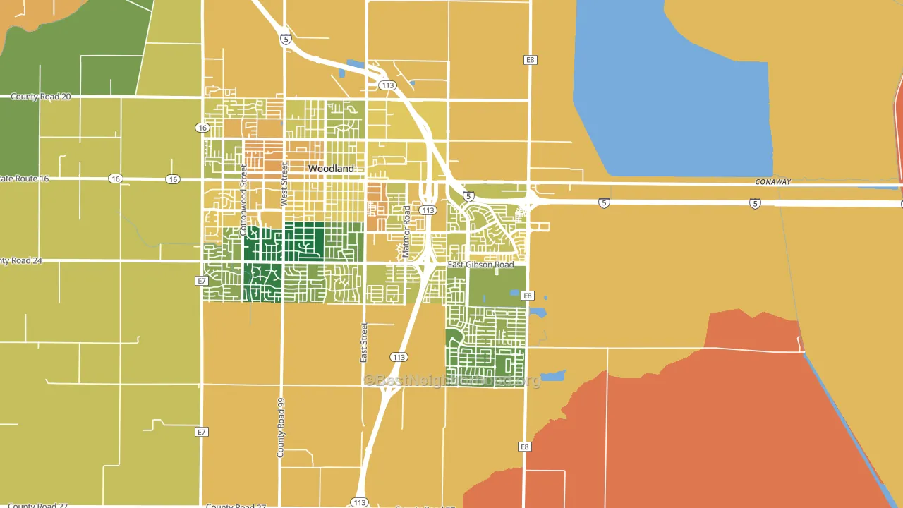 95776, CA block-group voter-turnout map