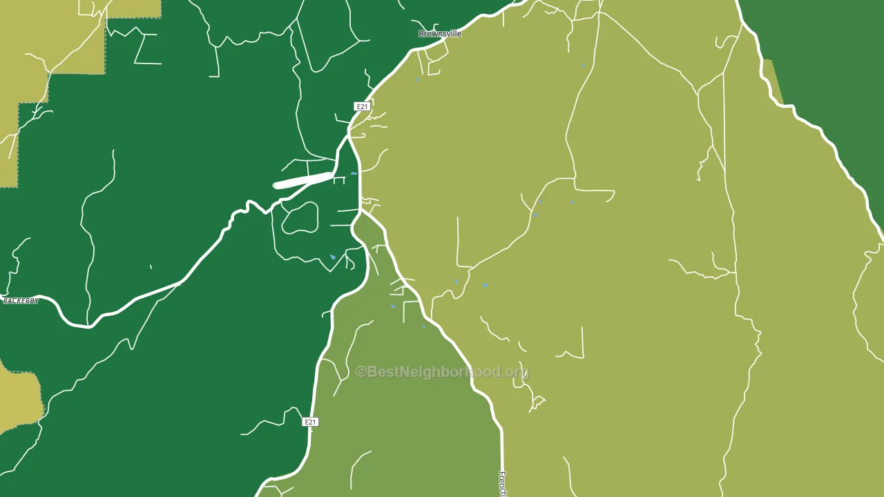 95919, CA block-group voter-turnout map