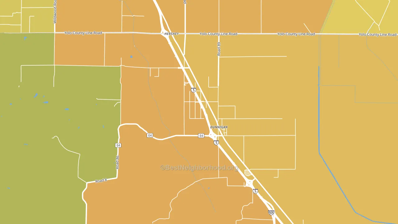 95937, CA block-group voter-turnout map