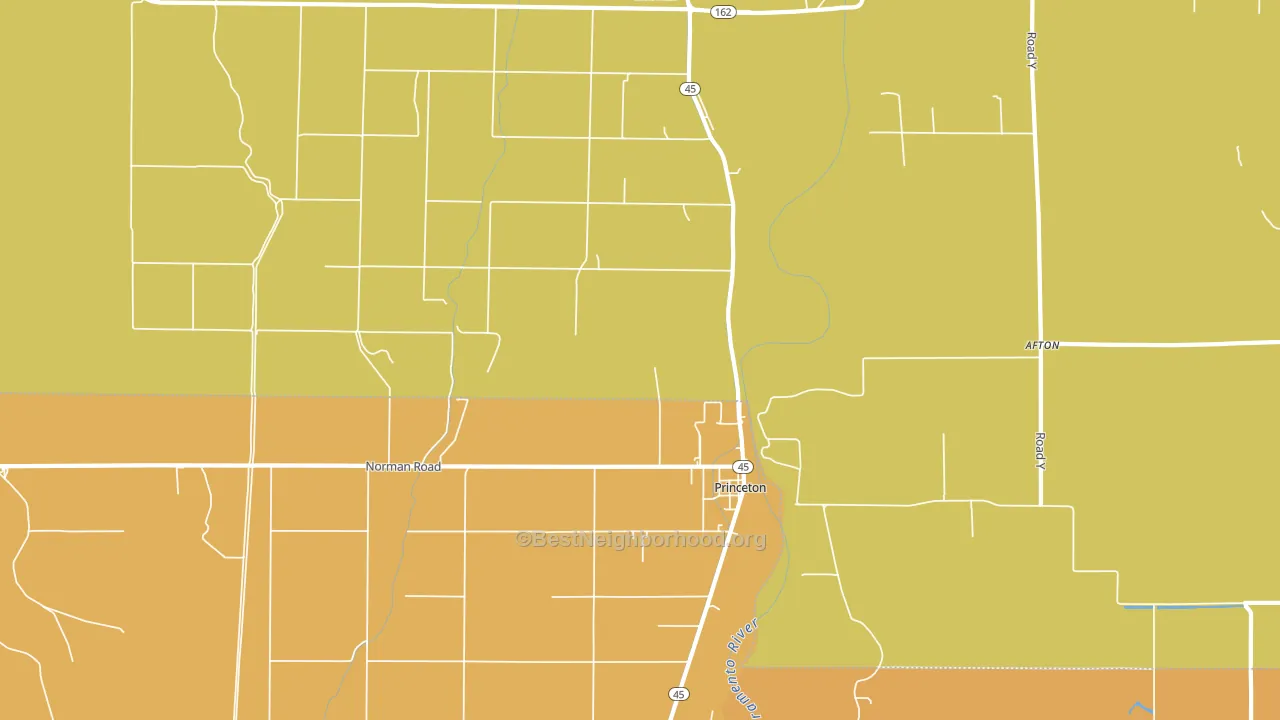 95970, CA block-group voter-turnout map