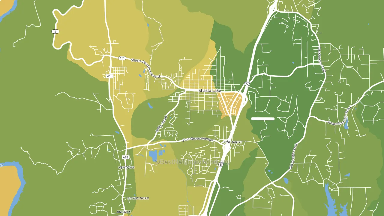 96019, CA block-group voter-turnout map