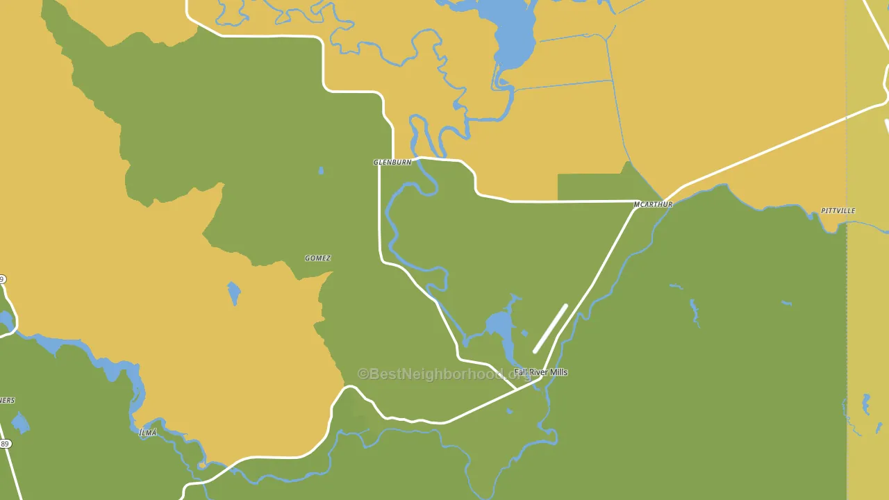 96028, CA block-group voter-turnout map